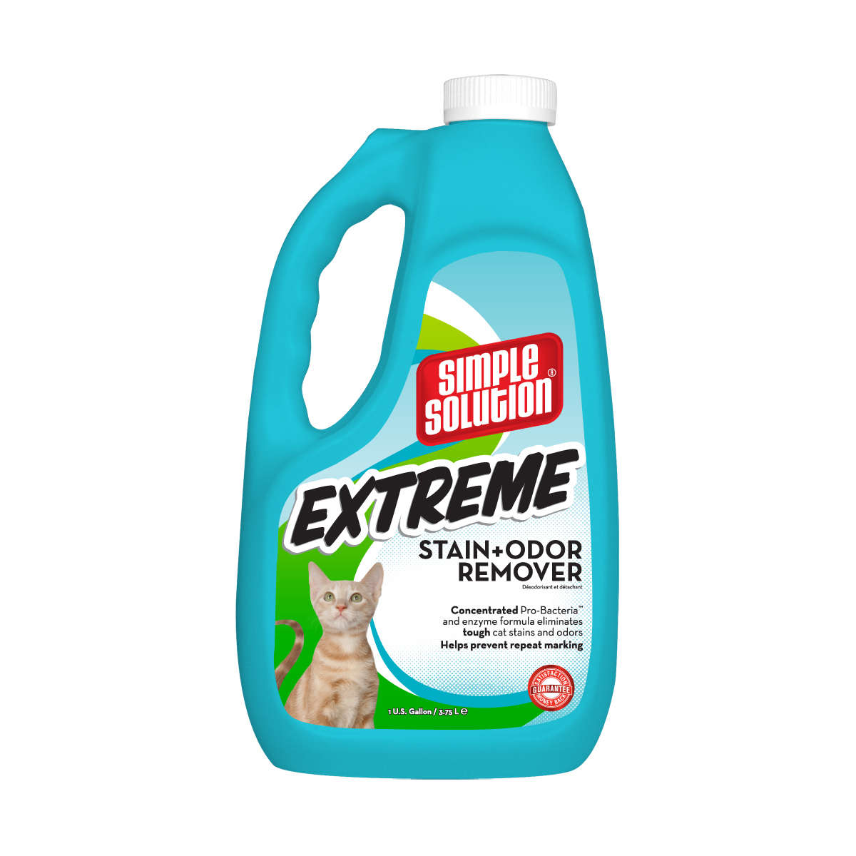 Simple Solution Extreme Cat Stain and Odor Remover 1 Gallon 10279138014
