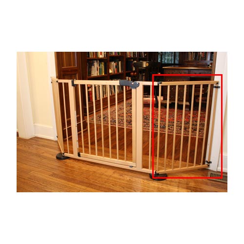 Cardinal Gates VersaGate Hardware Mounted Pet Gate Extension Wood Gates