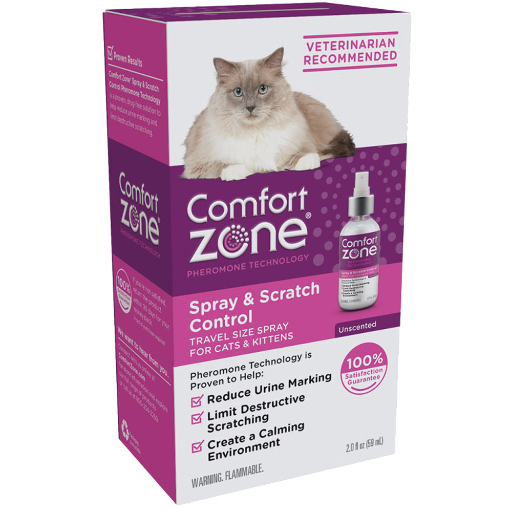 Comfort Zone Cat Calming Spray 2 ounces eBay