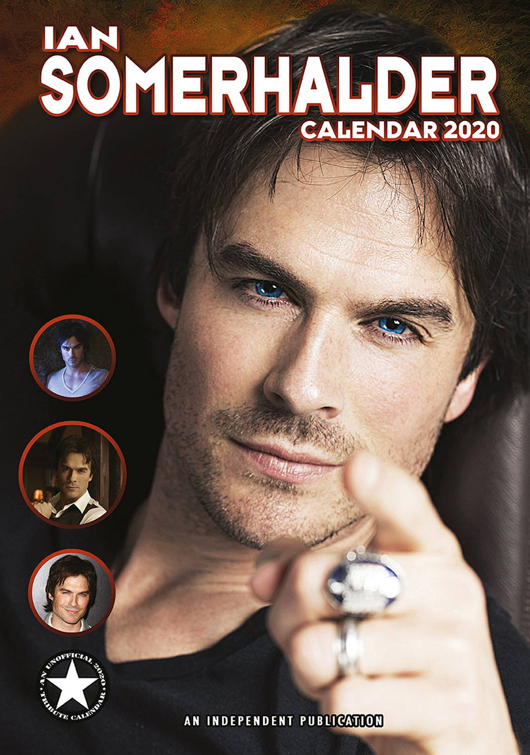 Ian Somerhalder Celebrity Wall Calendar 2020 eBay