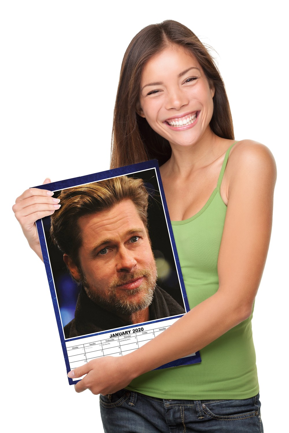 Brad Pitt Celebrity Wall Calendar 2020 | eBay