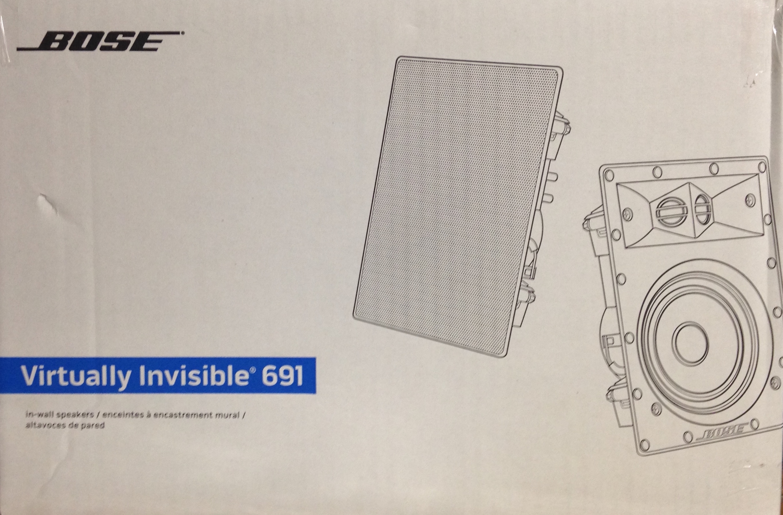 bose virtually invisible 691